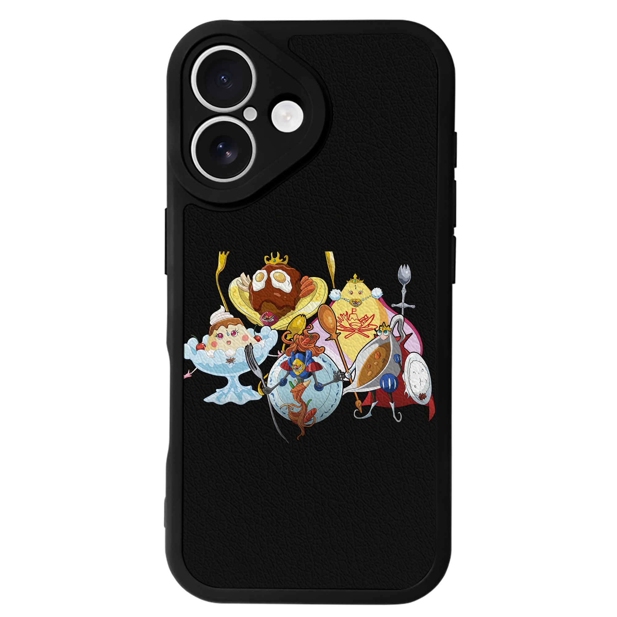 （画像用） 遊☆戯☆王 Yu-Gi-Oh! 【iPhone 16シリーズ対応】シリコンスマホケース（レザー調） 材質：シリコン